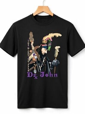 Dr. John Night Tripper T-Shirt Austin Walker Graphics Womens Mens T-shirt Unisex